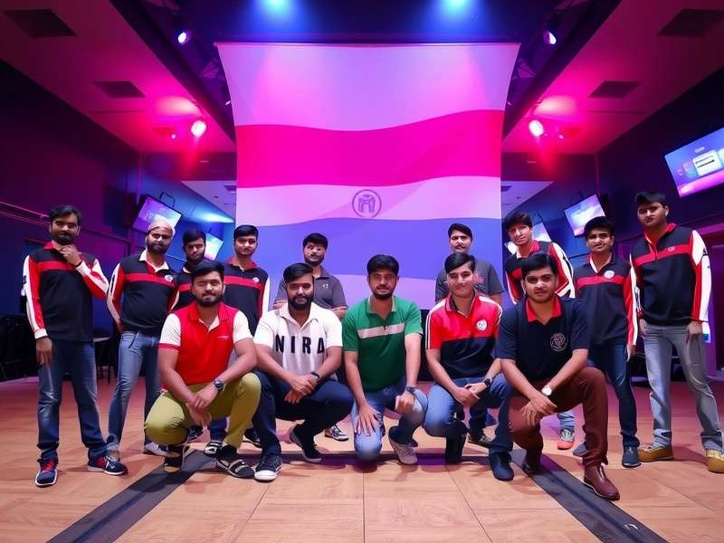 India CSGO Crusaders Team Photo